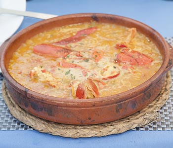 Arroz con Bogavante