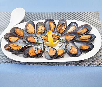 Mejillones al Vapor